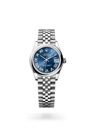 Rolex Datejust 31 Oystersteel in Bright Blue Dial, M278240-0018 | Polacheck's Jewelers