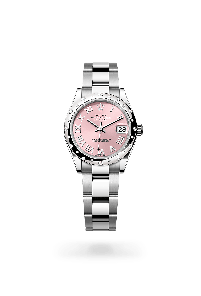 Pink face rolex watch best sale