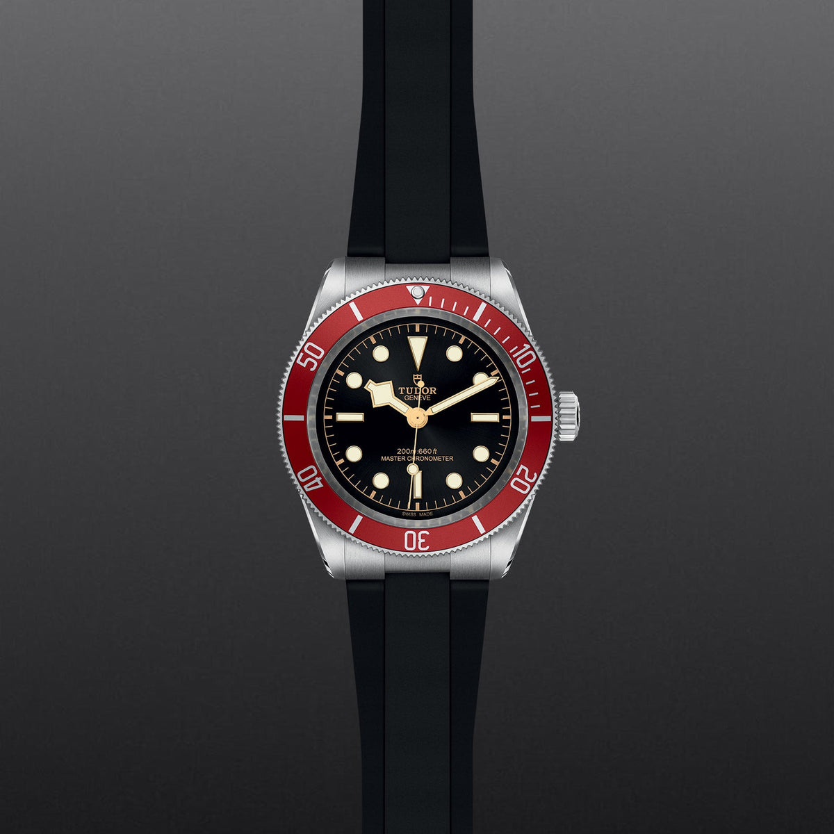 TUDOR Black Bay M7941A1A0RU-0002 – 41mm Steel with Rubber Strap