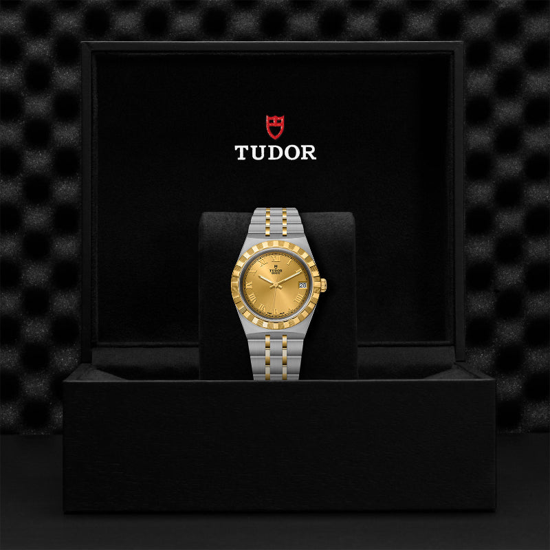TUDOR Royal M28403-0004 – 34mm Champagne Dial Watch