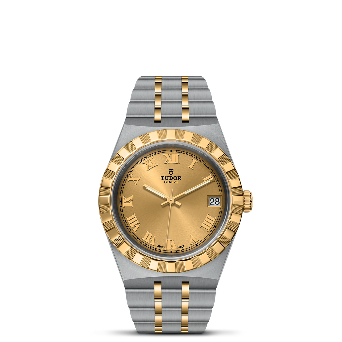 TUDOR Royal M28403-0004 – 34mm Champagne Dial Watch