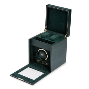 British Racing Single Winder w/ Storage - Green