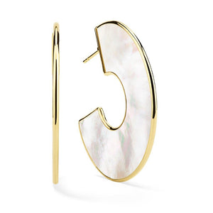 Donut Shaped Slice Earrings